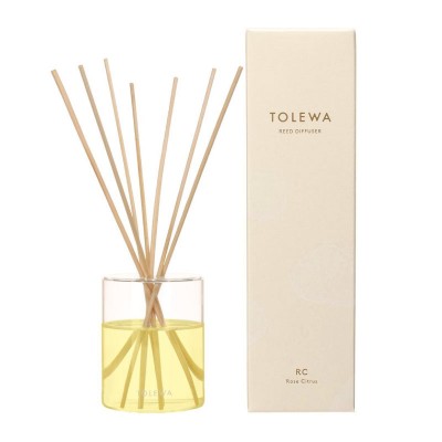 DAIKO 日本大香 TOLEWA 室內香氛蘆葦擴香瓶 100ml RC玫瑰青檸檬香  162-1174